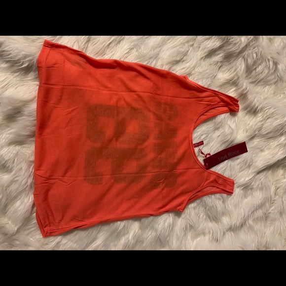 NEW True Rock Coral Graphic Tank - Picture 3 of 6